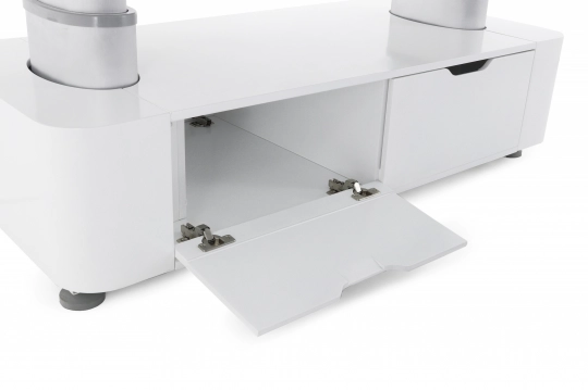 Массажный стол электрический MED-MOS ММКМ-2 (КО-157.1Д) белый, с подогревом ложа - 11